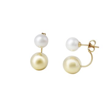 Náušnice s perlou 235-115-003781