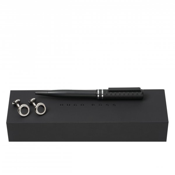 Set- kuličkové pero+manžetové knoflíčky BOSS HPBM945