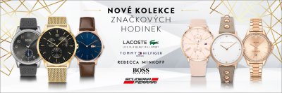 Nové kolekce značkových hodinek