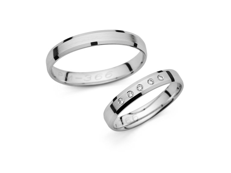 Snubní prsteny PRAHIR PM-366