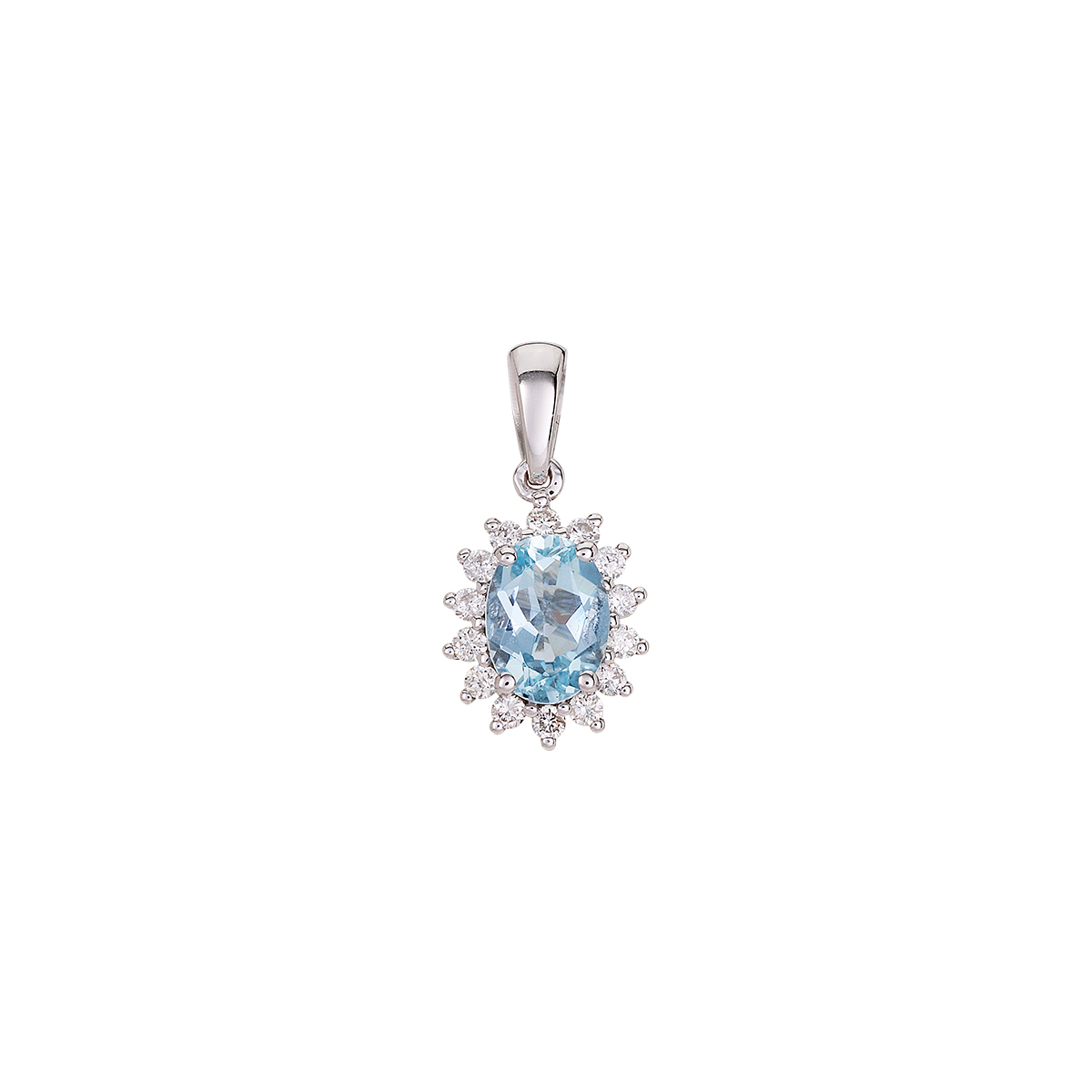 Levně Přívěsek s brilianty 344-774-A01033 1.15g