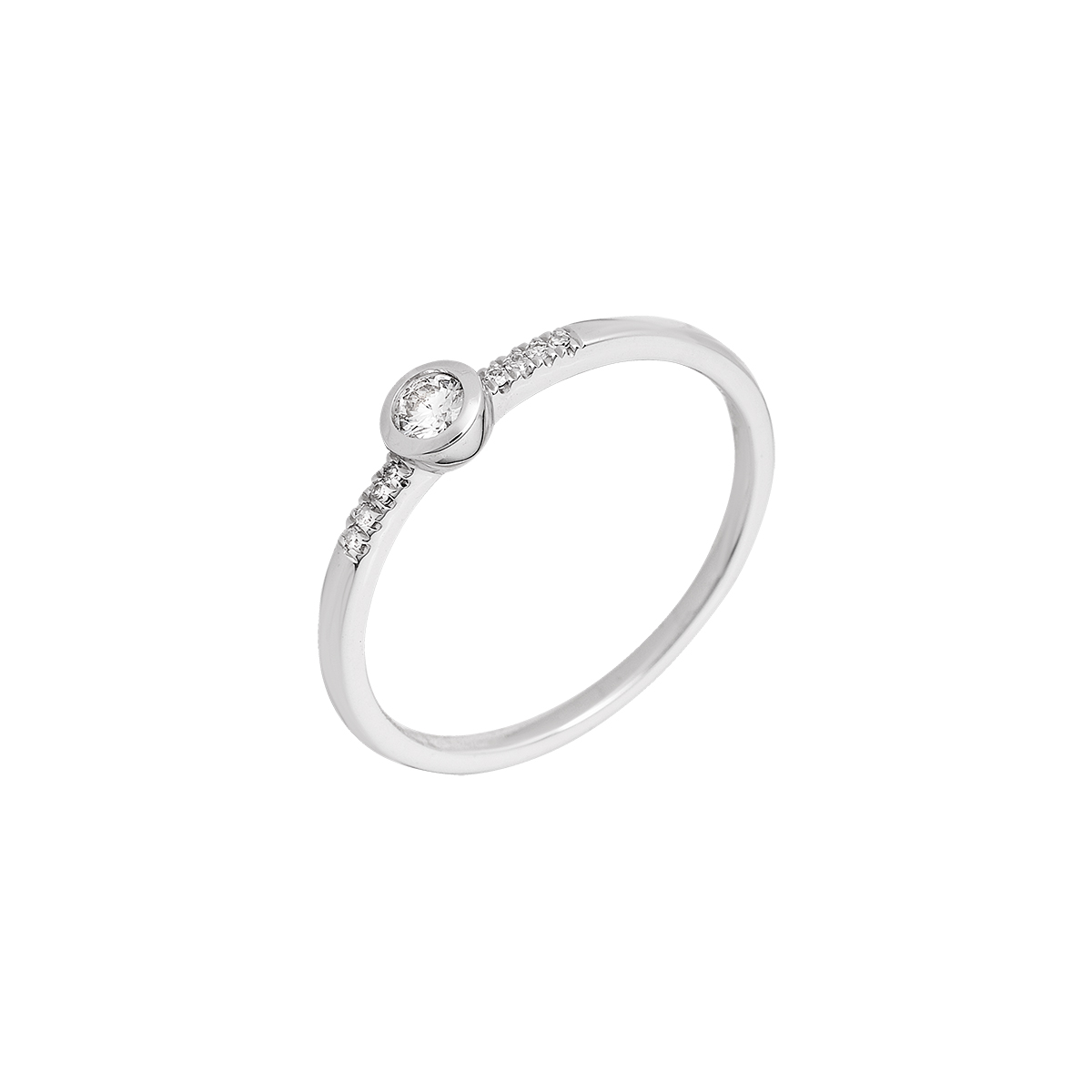 Prsten s brilianty 324-967-7445 56-1.35g