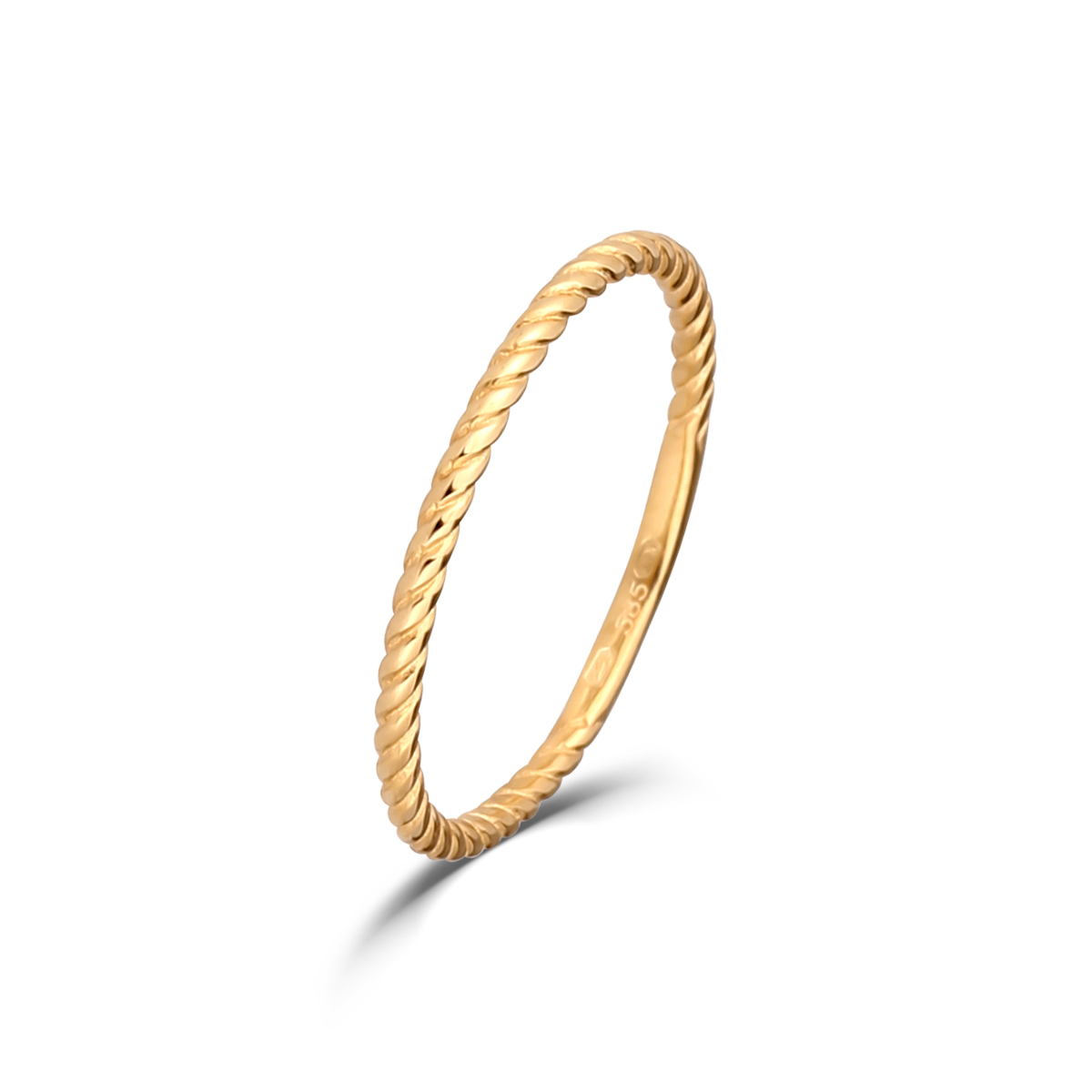 Levně Prsten bez kamenů 221-185-3004 50-0.80g