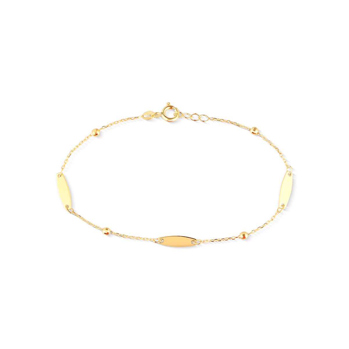 Levně Náramek bez kamenů / řetízkový 261-087-002484 1.35g