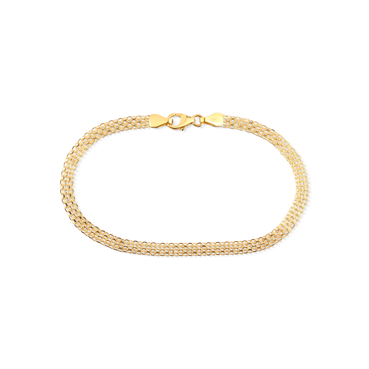 Levně Náramek bez kamenů / řetízkový 261-087-2495 18-2.00g