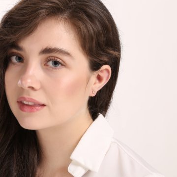 Náušnice se syntetickými kameny 236-307-B02997