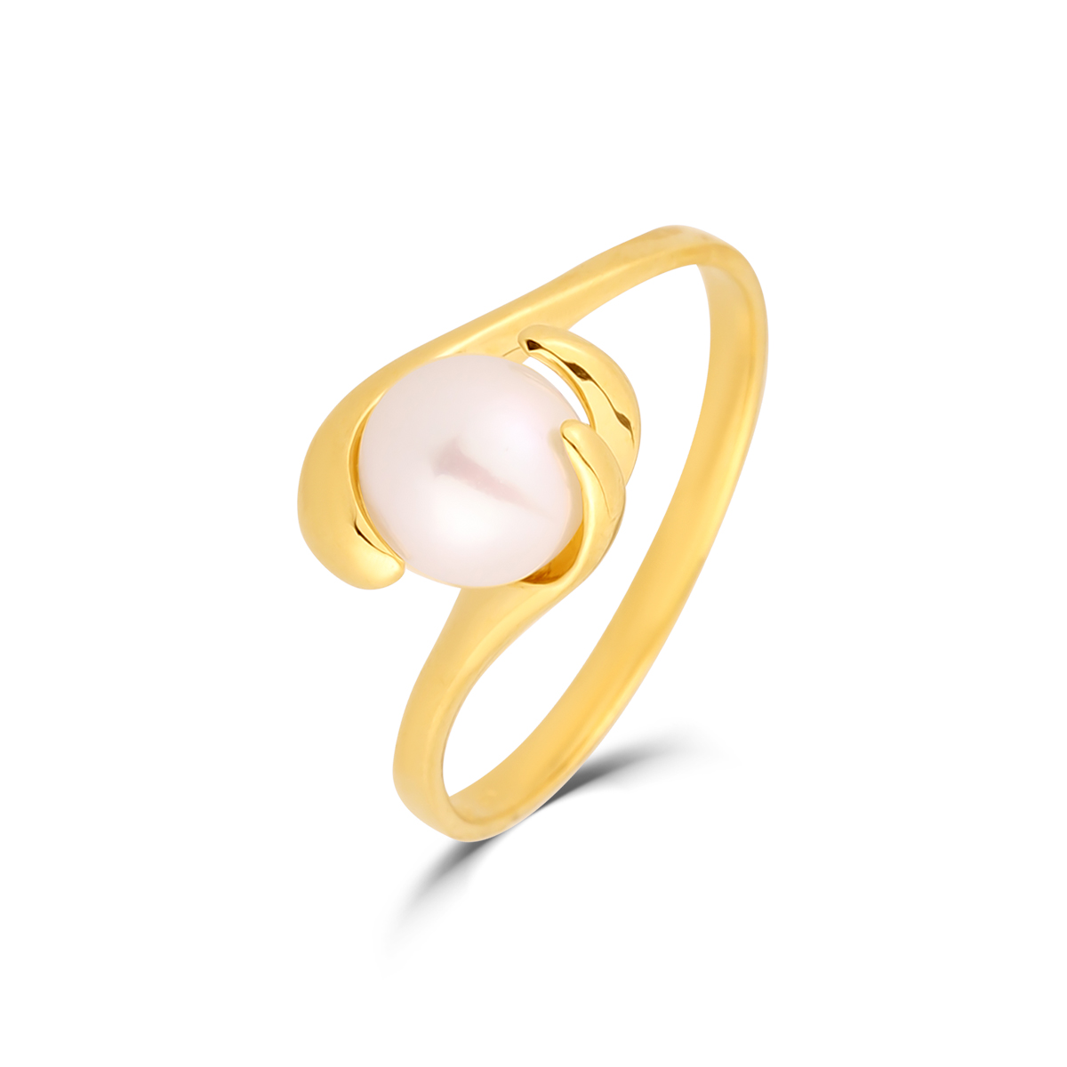 Levně Prsten s perlou 225-087-0151 54-2.80g