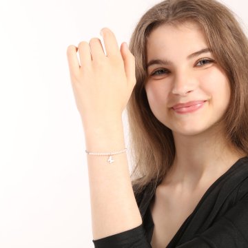 Náramek se syntetickou perlou 165-500-T11564-0000