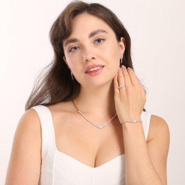 Náramek se syntetickými kameny 266-227-7700