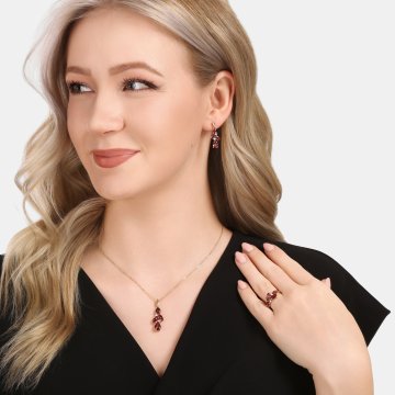 Náušnice s přírodními kameny 234-374-761850