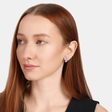 Náušnice se syntetickými kameny 136-927-002441-0000