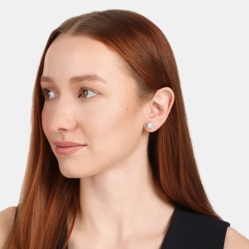 Náušnice se syntetickými kameny 136-927-102260-0000
