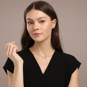 Přívěsek se syntetickými kameny 246-087-002609