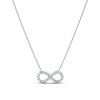 Náhrdelník s laboratorními diamanty 17L-165-331025