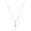 Náhrdelník s laboratorními diamanty 17L-165-977020