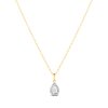 Náhrdelník s laboratorními diamanty 67L-165-175025