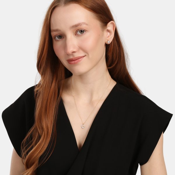 Náhrdelník s laboratorními diamanty 67L-165-976015