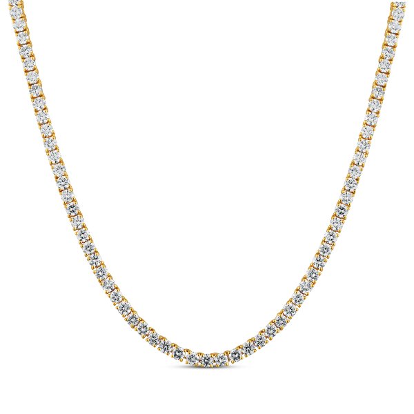 Náhrdelník s laboratorními diamanty 67L-166-700940