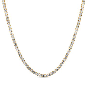 Náhrdelník s laboratorními diamanty 67L-166-700940