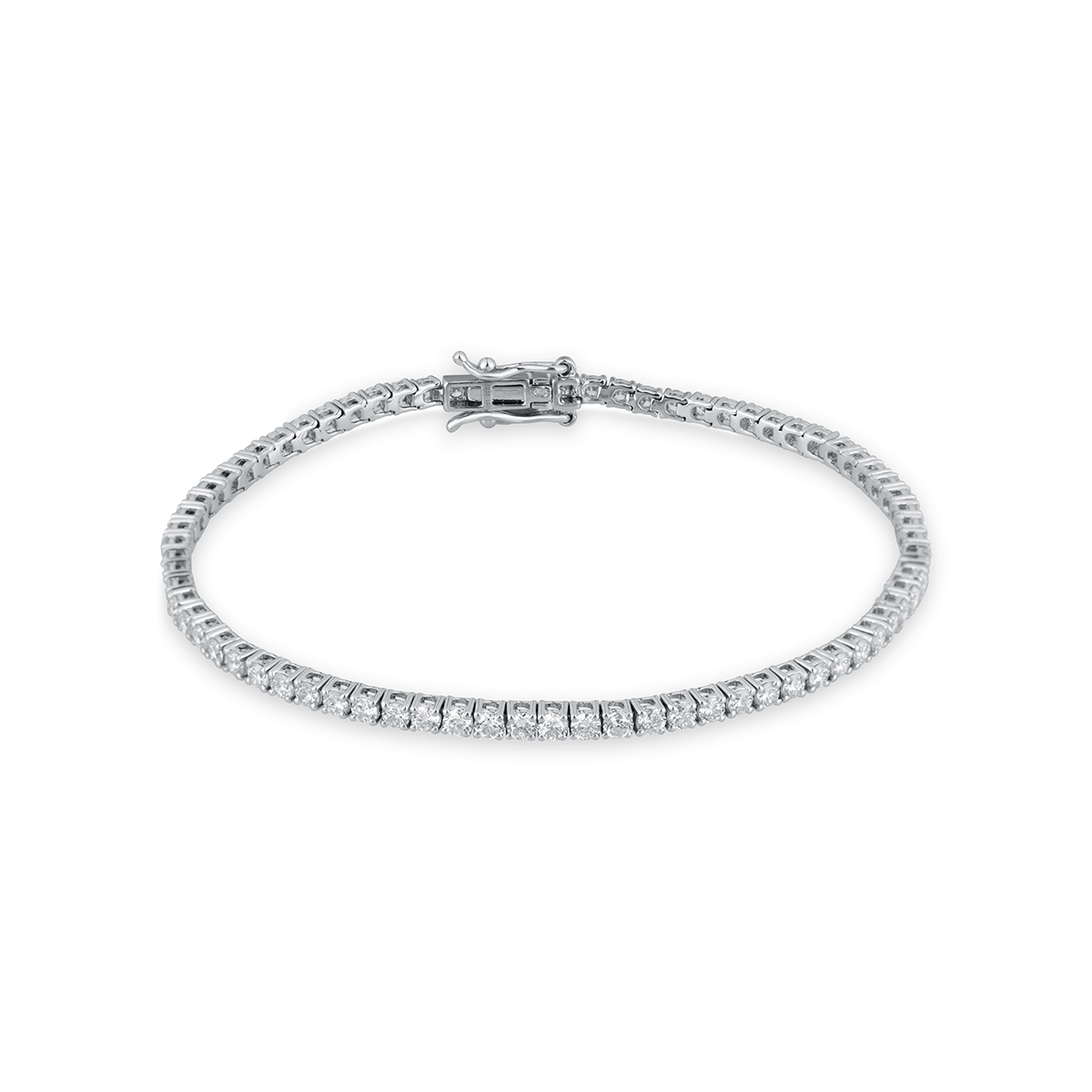 Levně Náramky s laboratorními diamanty 16L-166-8004 18-7.50g