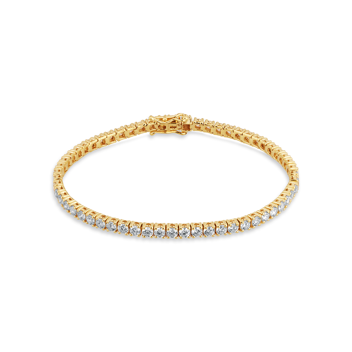 Levně Náramky s laboratorními diamanty 66L-166-8005 18-8.65g