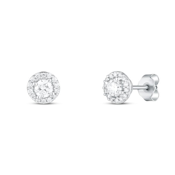 Náušnice  s laboratorními diamanty 13L-165-182050