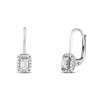 Náušnice  s laboratorními diamanty 13L-165-383050