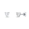 Náušnice  s laboratorními diamanty 13L-166-3050PU