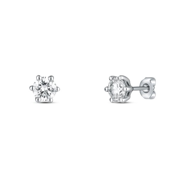Náušnice  s laboratorními diamanty 13L-166-6001PU