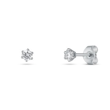 Náušnice  s laboratorními diamanty 13L-166-6015PU
