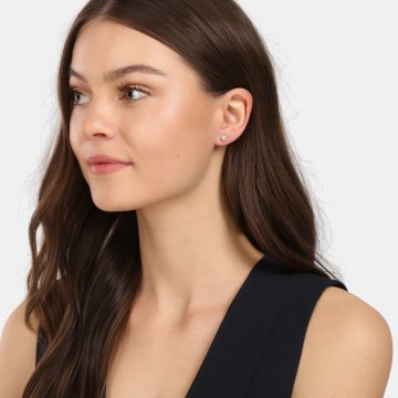 Náušnice  s laboratorními diamanty 13L-166-6030PU