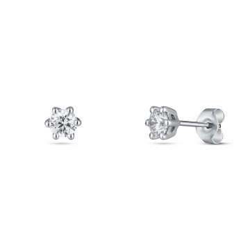 Náušnice  s laboratorními diamanty 13L-166-6040PU