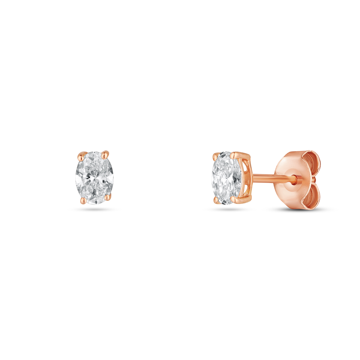 Levně Náušnice s laboratorními diamanty 43L-166-2030PU 0.75g