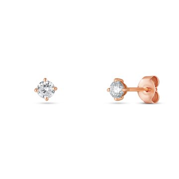 Náušnice s laboratorními diamanty 43L-166-4020PU