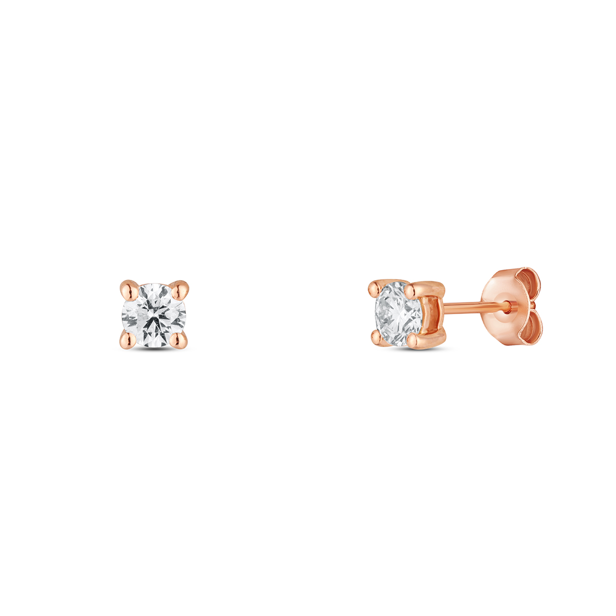 Levně Náušnice s laboratorními diamanty 43L-166-4040PU 1.18g