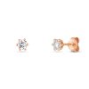 Náušnice s laboratorními diamanty 43L-166-6030PU