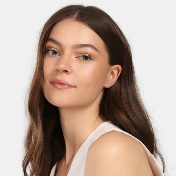 Náušnice s laboratorními diamanty 43L-166-6030PU