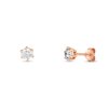 Náušnice s laboratorními diamanty 43L-166-6050PU