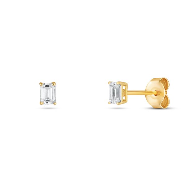 Náušnice s laboratorními diamanty 63L-166-1020PU