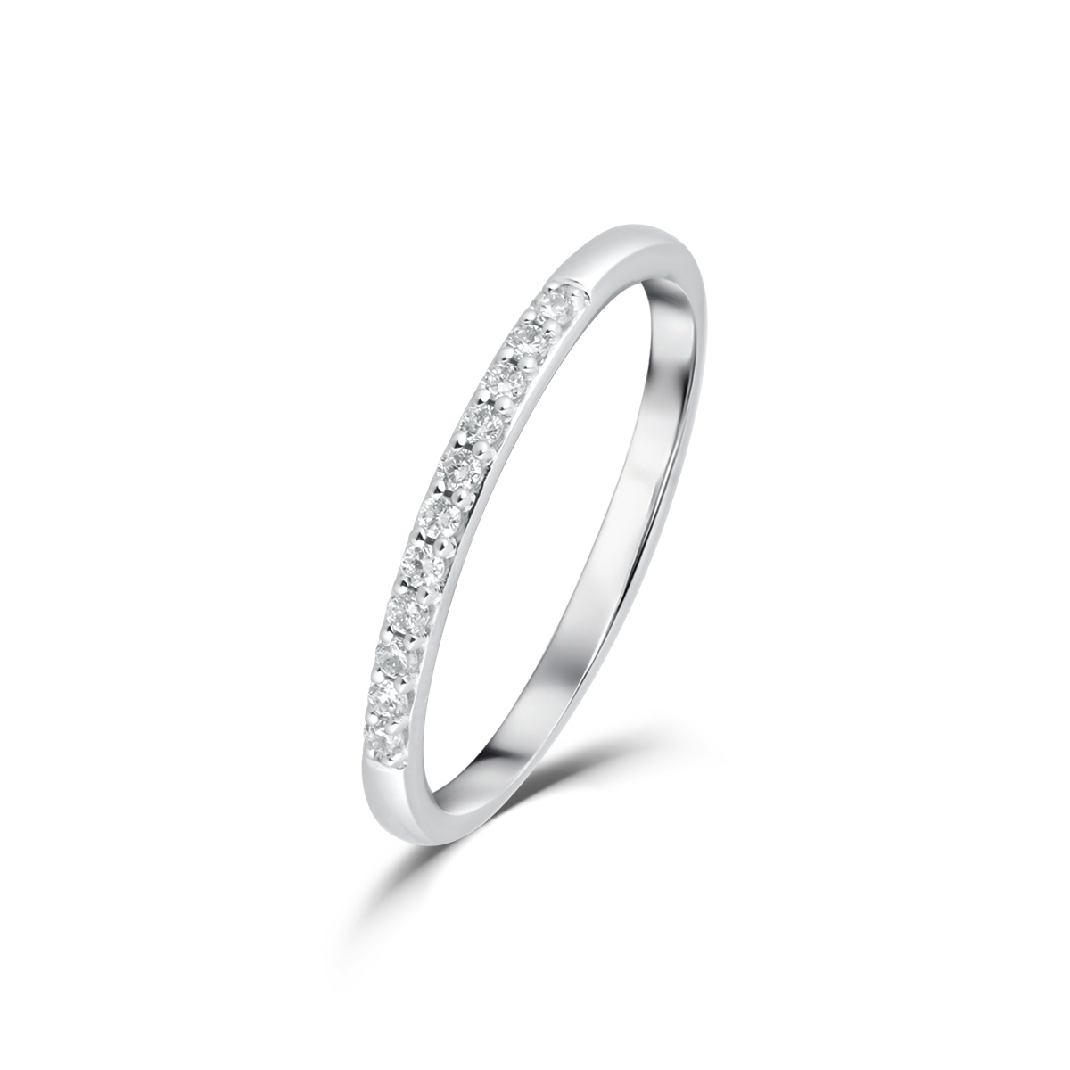 Levně Prsten s laboratorními diamanty 12L-165-7010 49-1.20g