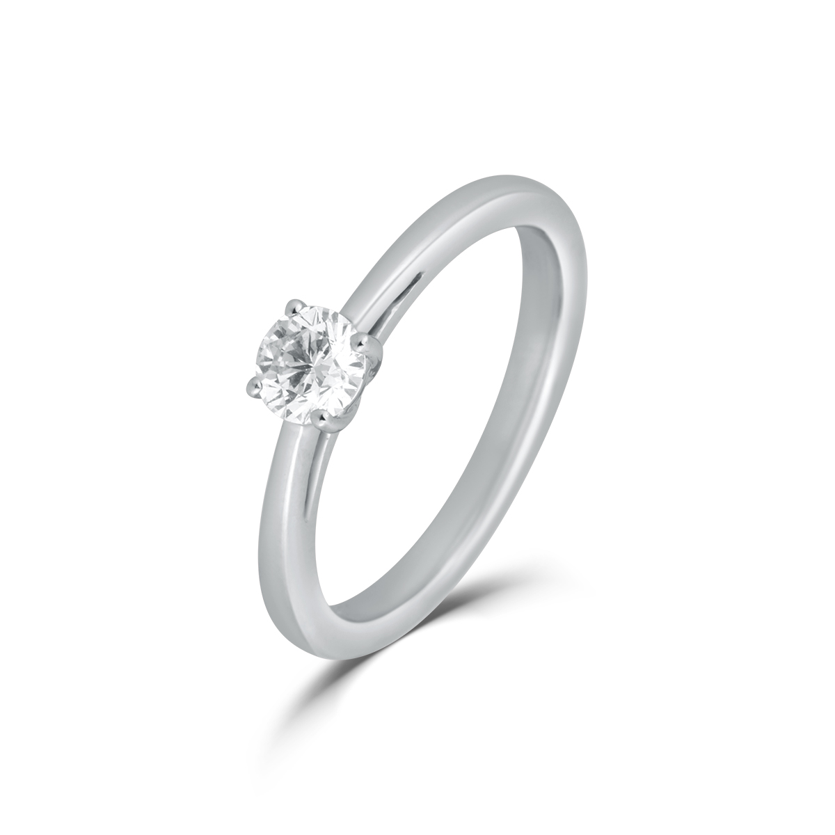 Levně Prsten s laboratorními diamanty 12L-166-4030 50-1.99g