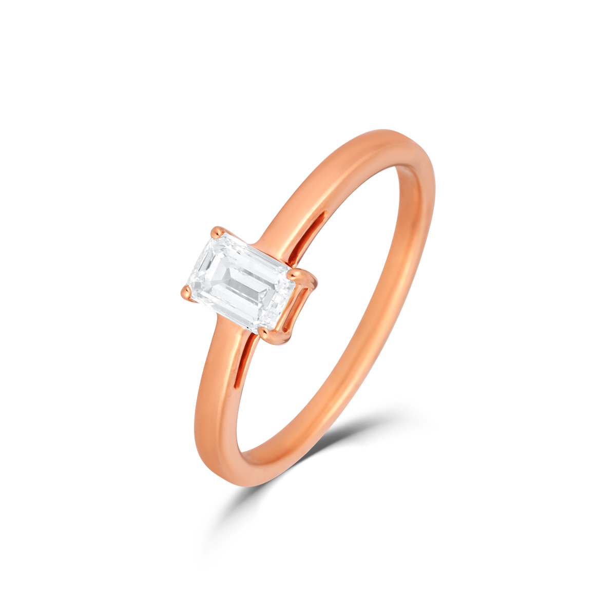 Levně Prsten s laboratorními diamanty 42L-166-1040 51-1.49g