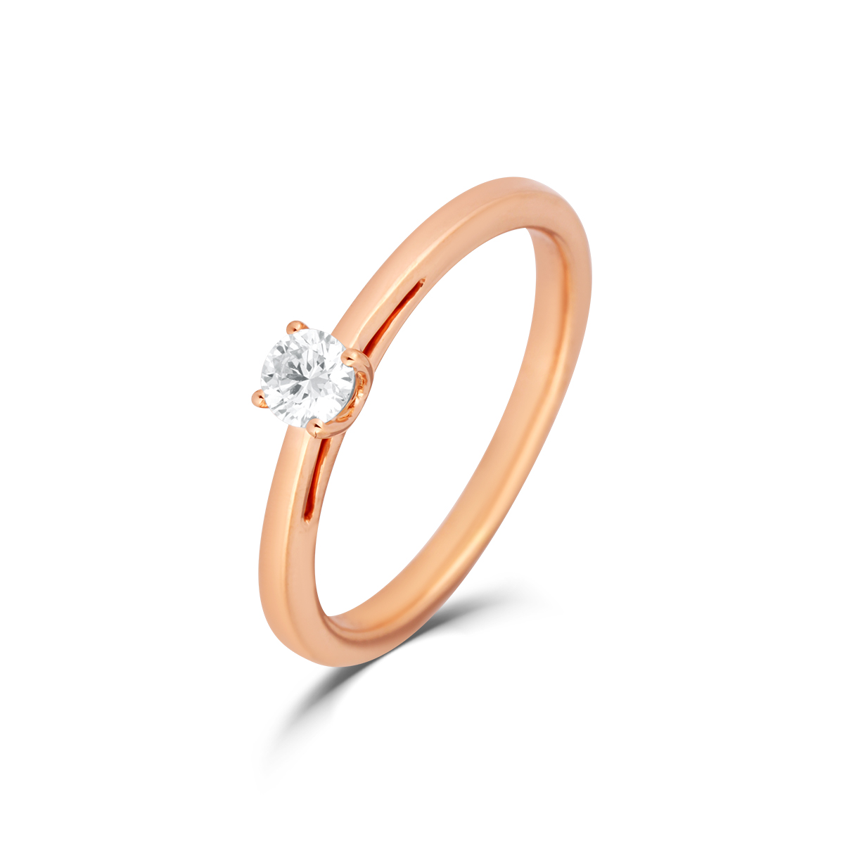 Levně Prsten s laboratorními diamanty 42L-166-4015 51-1.68g