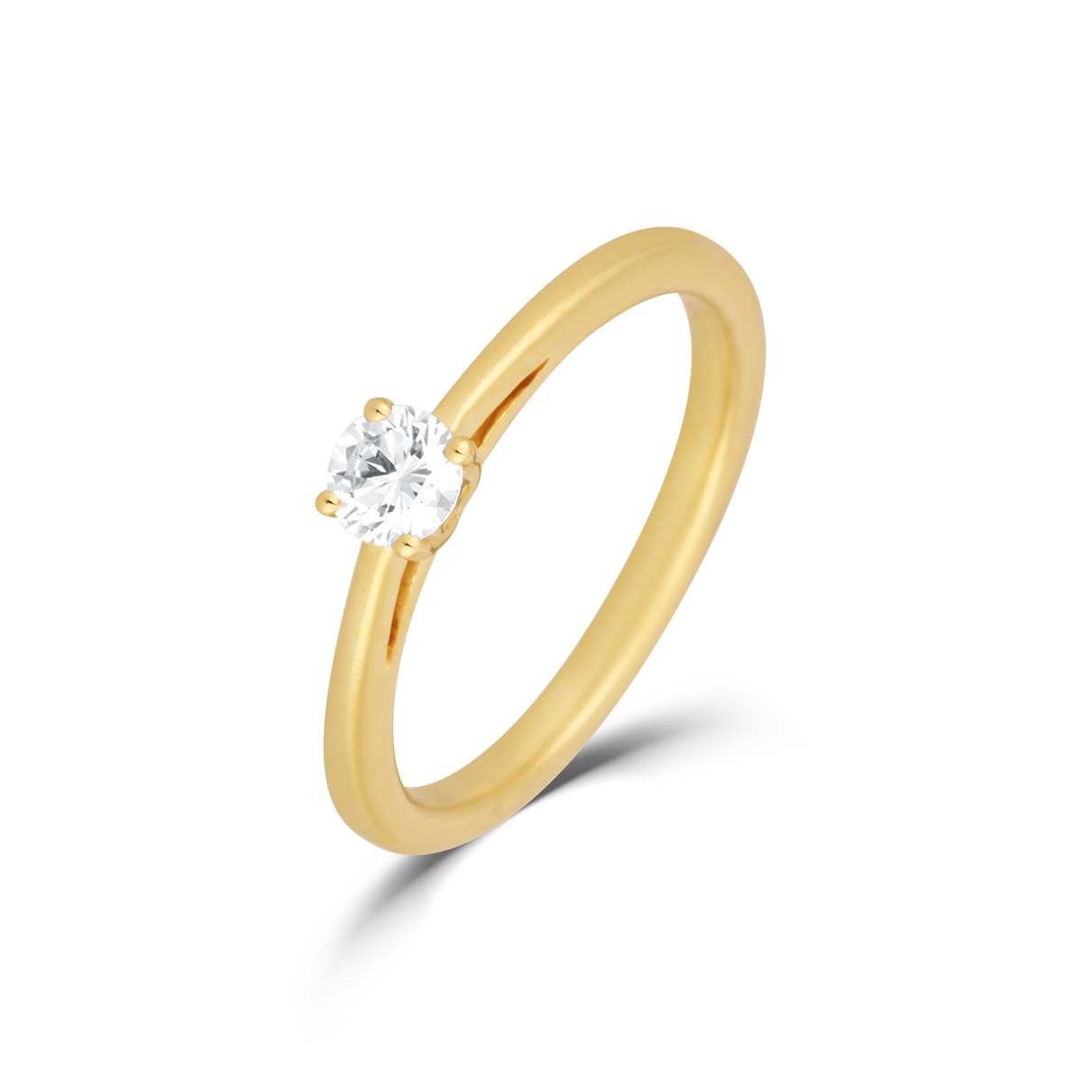 Levně Prsten s laboratorními diamanty 62L-166-4020 50-1.67g