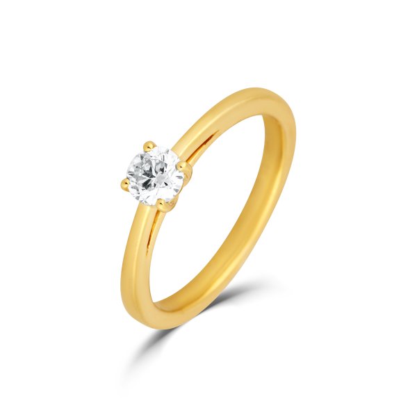 Prsten s laboratorními diamanty 62L-166-4030