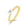 Prsten s laboratorními diamanty 62L-166-4040