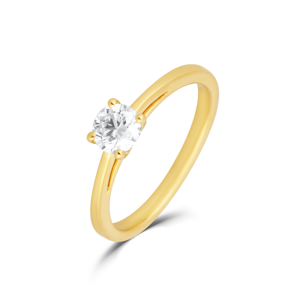 Levně Prsten s laboratorními diamanty 62L-166-4040 51-2.03g