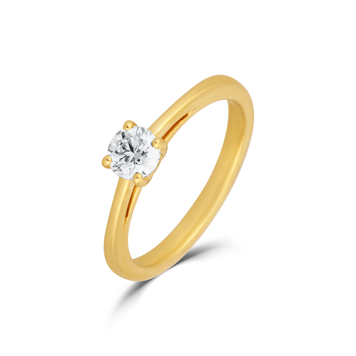 Levně Prsten s laboratorními diamanty 62L-166-4050 51-2.05g
