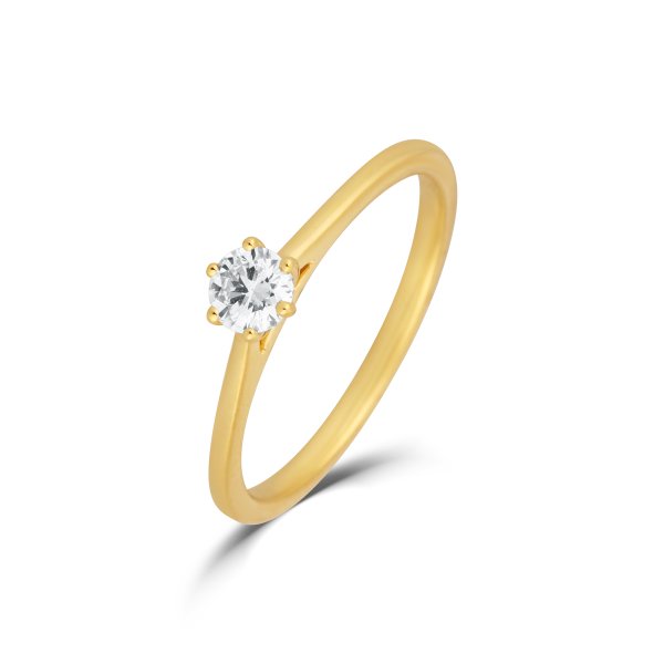 Prsten s laboratorními diamanty 62L-166-6030