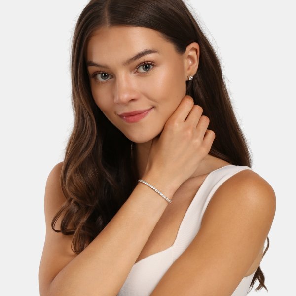 Náramky s laboratorními diamanty 66L-166-8005
